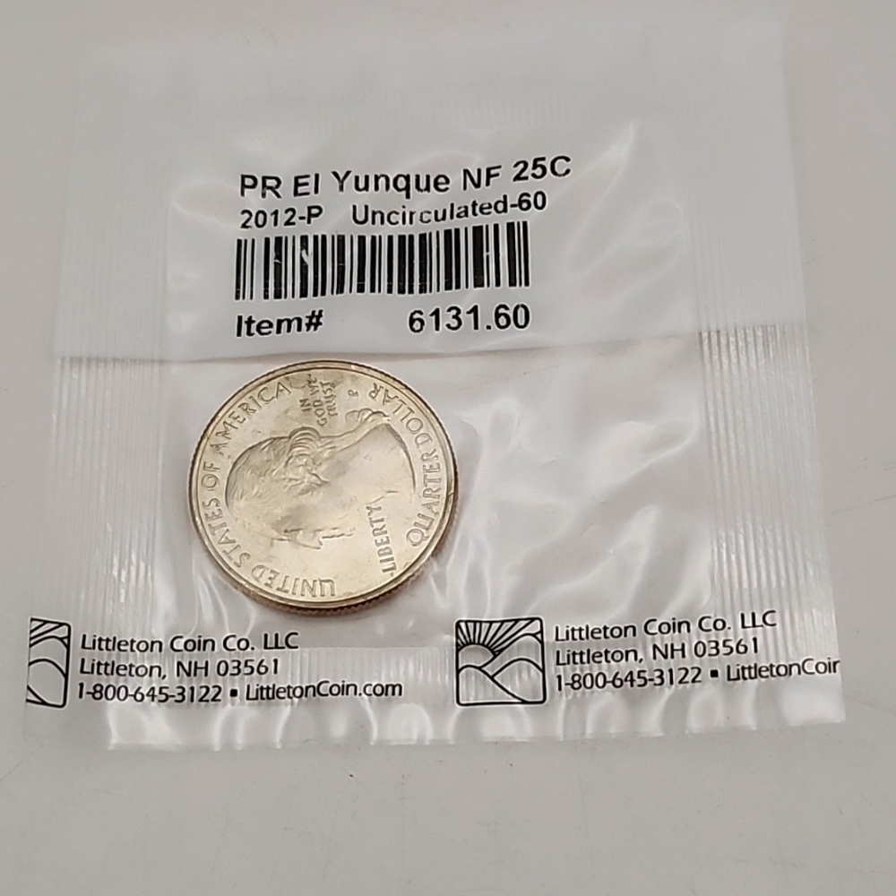 2012 PR El Yunque National Forest Uncirculated - 60 NWT